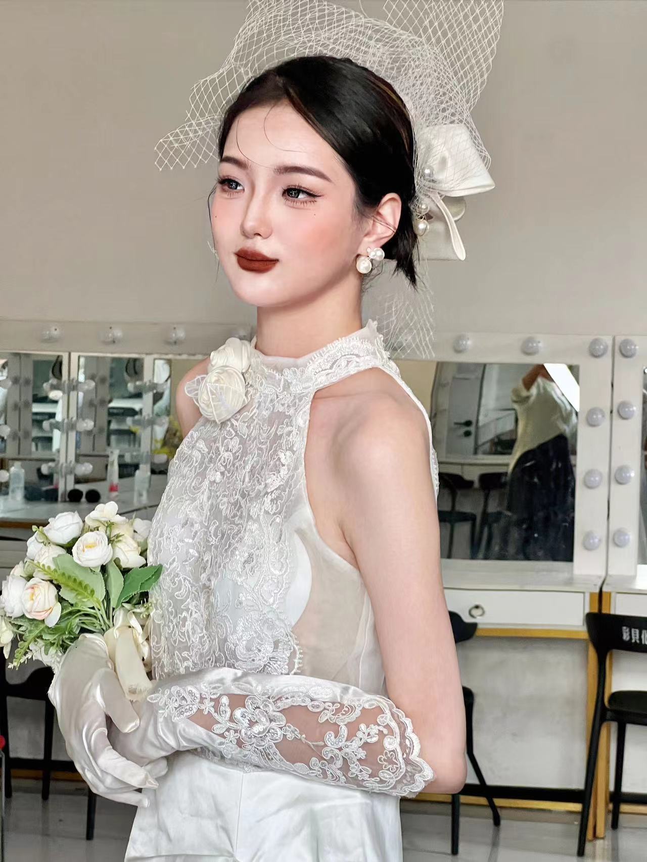南阳化妆彩妆纹绣培训-彩贝美学苑   学生作品